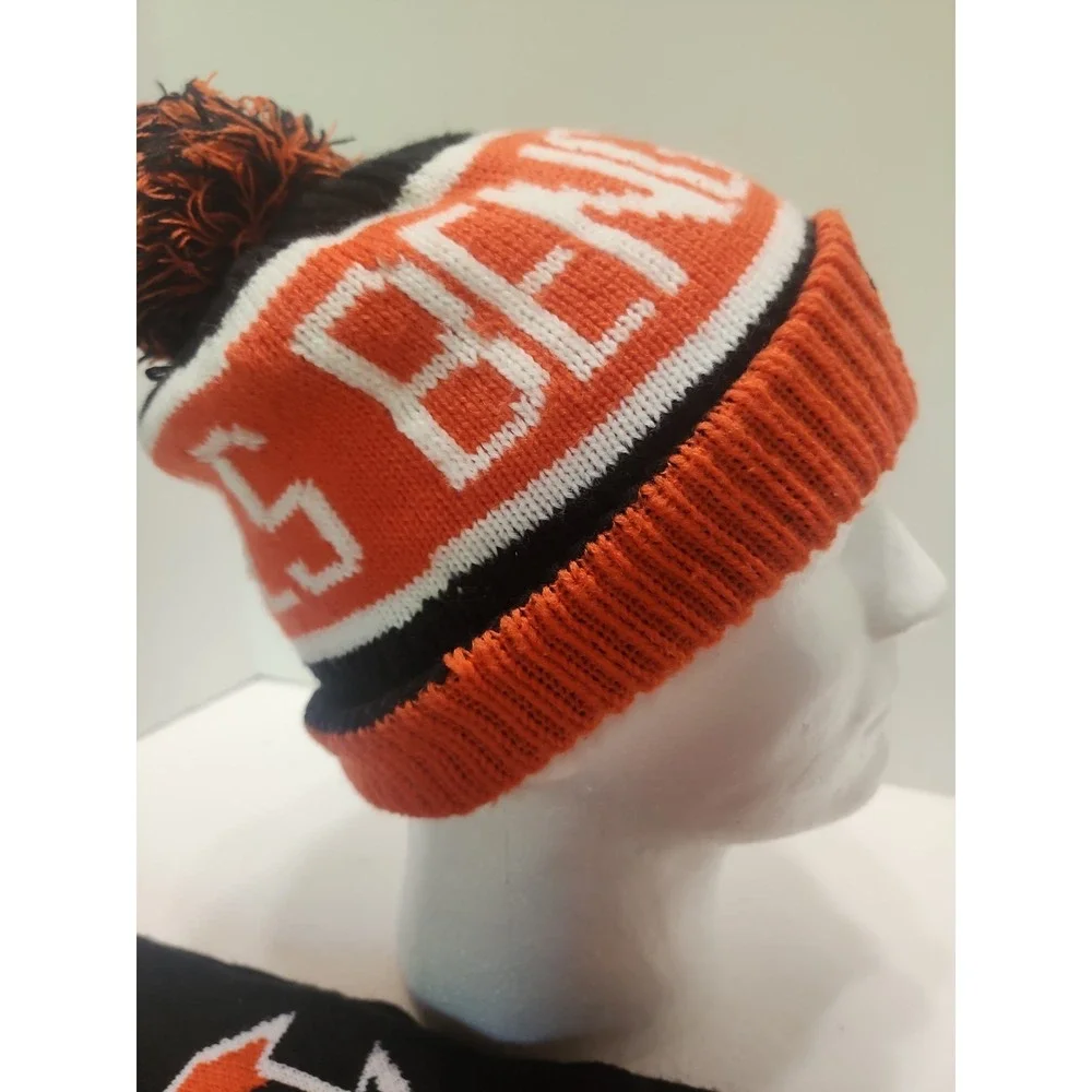 Cincinnati Bengals Knitted Hat And Scarf Set